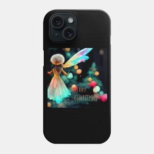 Merry Christmas - magical fairy on Xmas night Phone Case