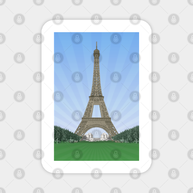 The Eiffel Tower Eiffel Tower TeePublic
