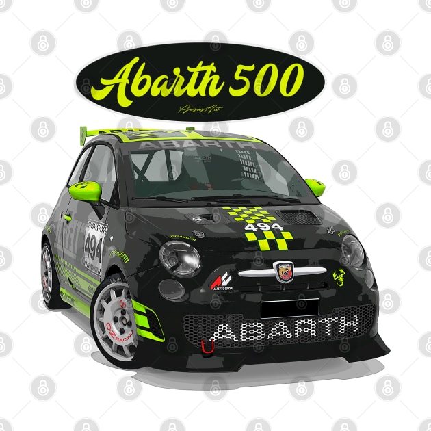 ABARTH 500 494 by PjesusArt