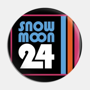 Snow Moon 24 Hour Challenge Ultramarathon Pin