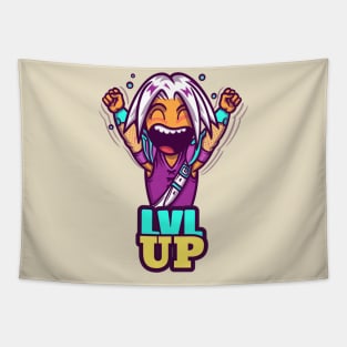 RPG Player LVL UP Tapestry