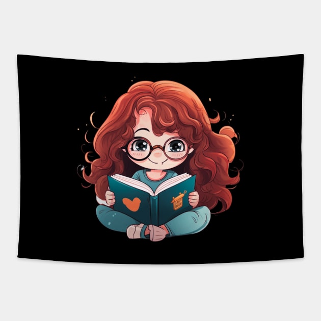 I Look Better Bent Over a Book Tapestry by ZiaZiaShop