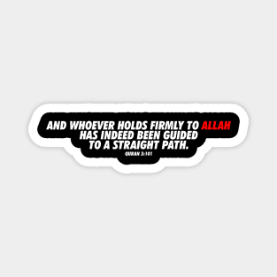 Quran 3:101 Magnet