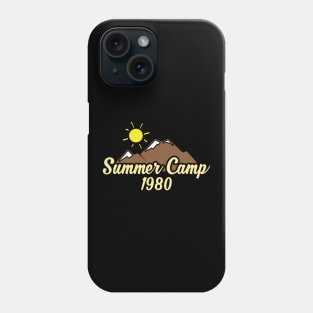 Summer Camp 1980s Vintage Retro 80s Campers Phone Case