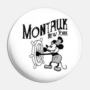 Steamboat Willie - Montauk Long Island Pin