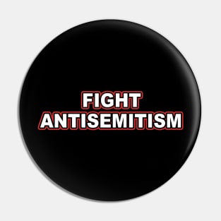 Fight Antisemitism Fan Pin