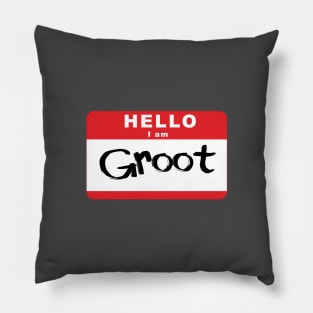 Hello, I am Groot Pillow