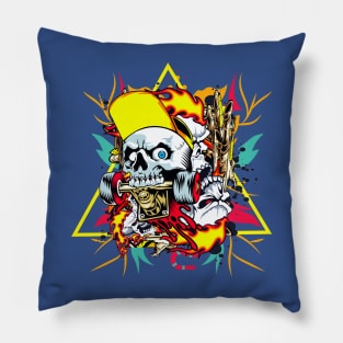 Skull's Firepower Pillow