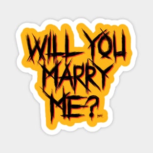 Will You Marry Me ? Magnet