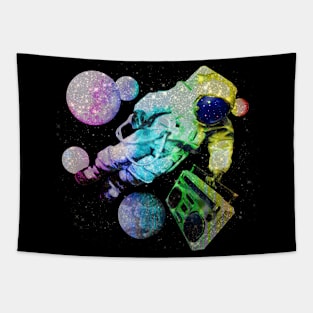 Boombox Space Man Tapestry