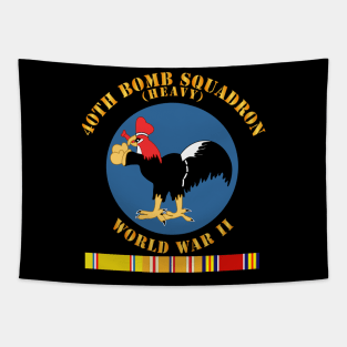 40th Bomb Squadron - WWII w PAC SVC Tapestry