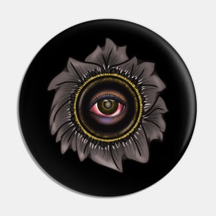 Flower Eye Pin