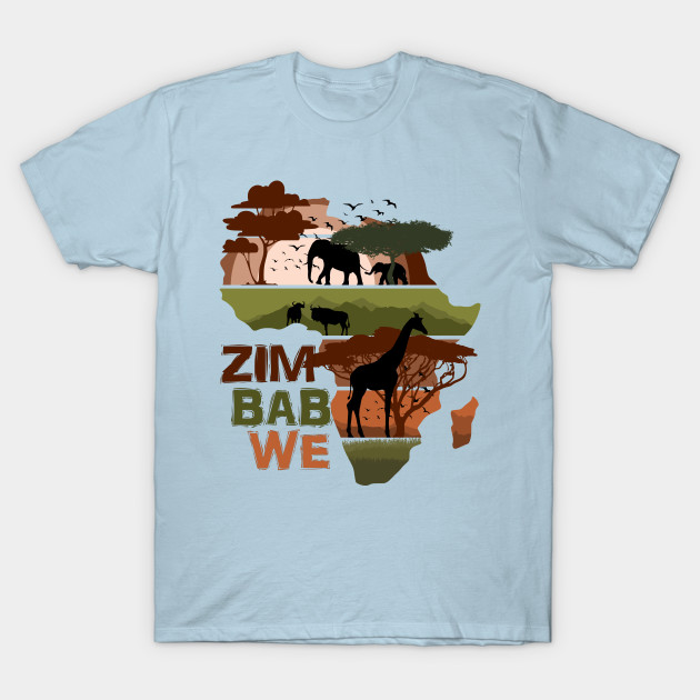 Discover Zimbabwe - Africa - T-Shirt