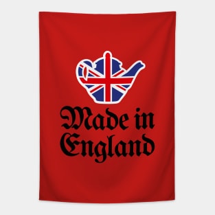 Made in England British UK teapot Union Jack Flag Tapestry