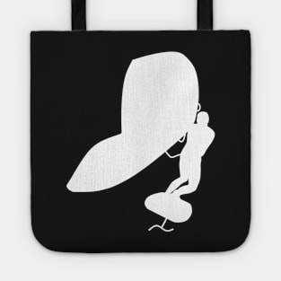 Surfer with wingfoil Tote