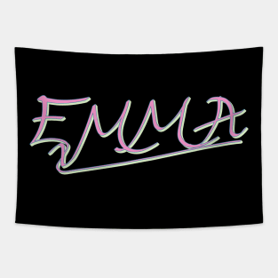 The Gift For Woman Whose Name Is Emma Tapestry