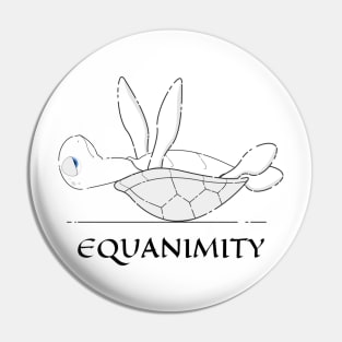 Equanimity is the shadow of witness Pin