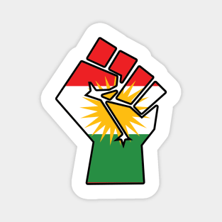 Kurdish Fist of Resistance Magnet