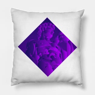 Michelangelo's David Diamond Pillow