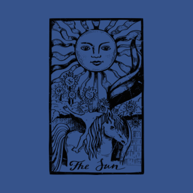 Disover The Sun Tarot Card, Tarot Reading, Psychic Readings - Tarot Card - T-Shirt