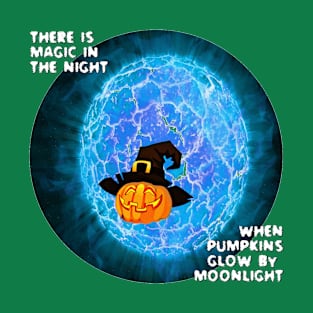 Halloween pumpkin by moonlight T-Shirt