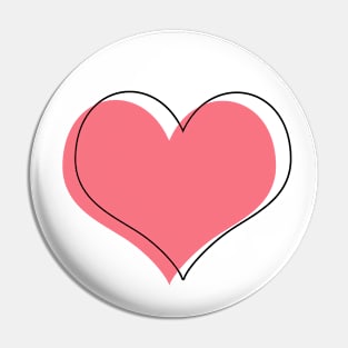 Cute Heart Pin