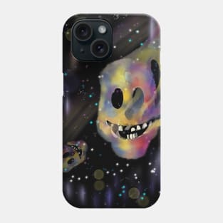 Space skulls Phone Case