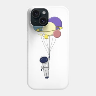 ASTRONOUT AND BALOON Phone Case