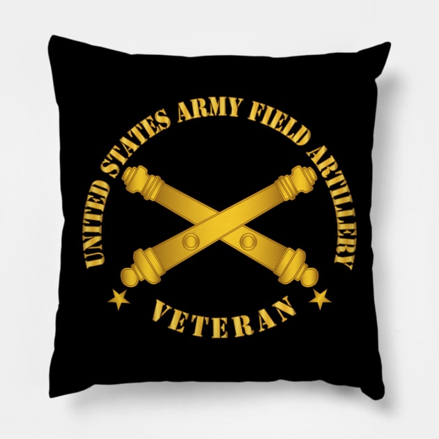 US Army Field Arty Vet w Branch Pillow by twix123844