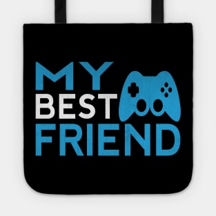 My Best Friend Funny Video Game Gift Tote