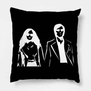 The Serpent- Charles & Marie walk together Pillow