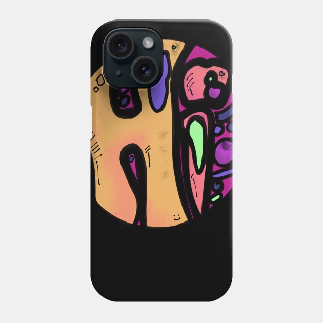 Hi!! Bye Phone Case by Boxhead