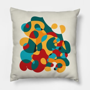 Surreal Shapes (Miro Inspired) Pillow