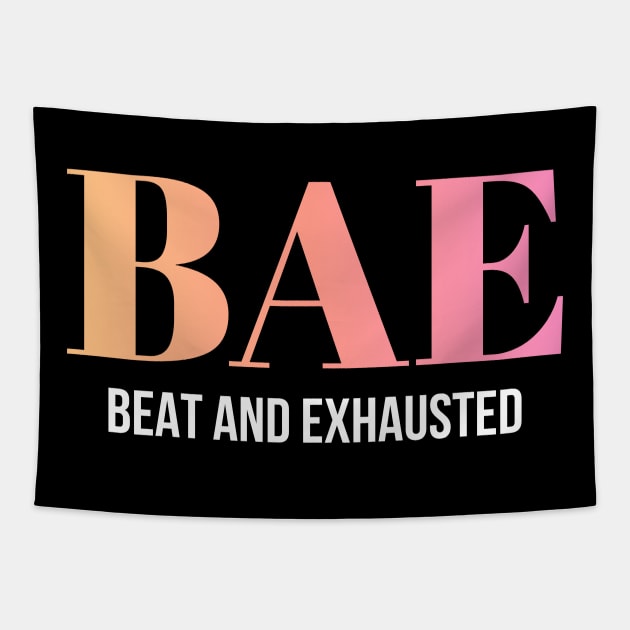 BAE - Beat And Exhausted Tapestry by sqwear