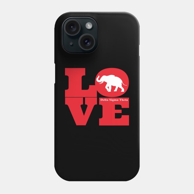 Delta Love Phone Case by Pretty Phoxie LLC