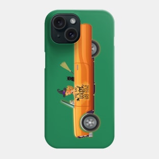 Happy Halloween Witch Car Phone Case