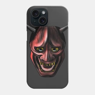 Hannya mask, japanese tattoo inspired design Phone Case