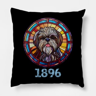 spoky dog 1896 Pillow