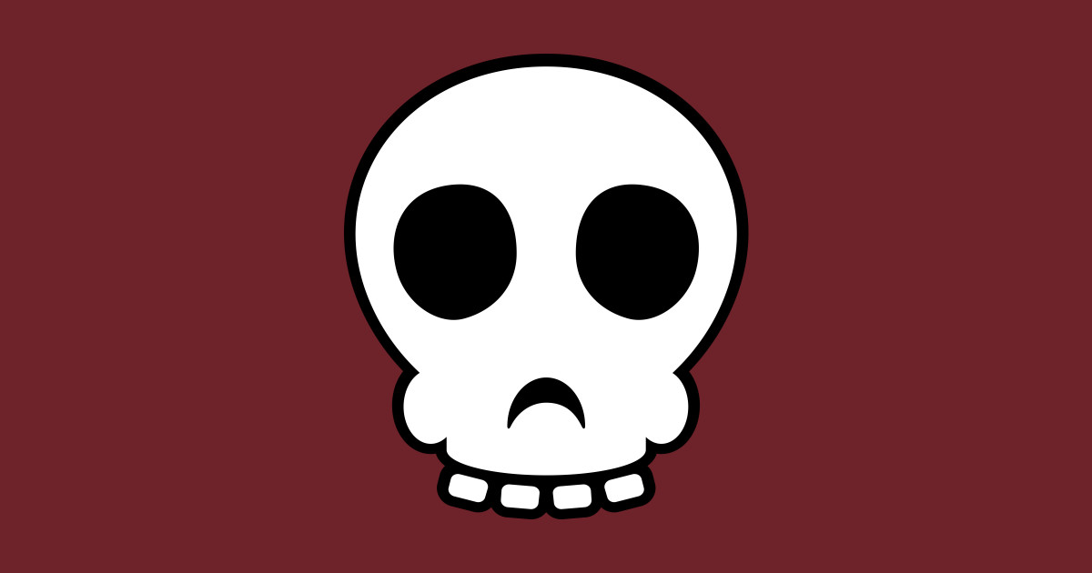 Goofy skull - Skull - T-Shirt | TeePublic
