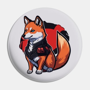 Persona Shiba Inu Pin