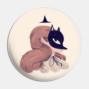 Fox Face Pin