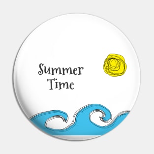 Summertime Pin