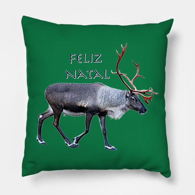 Feliz Natal Pillow by FotoJarmo