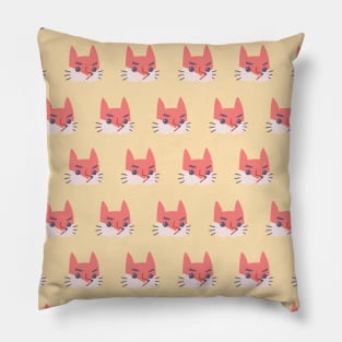 Angry Fox Pillow