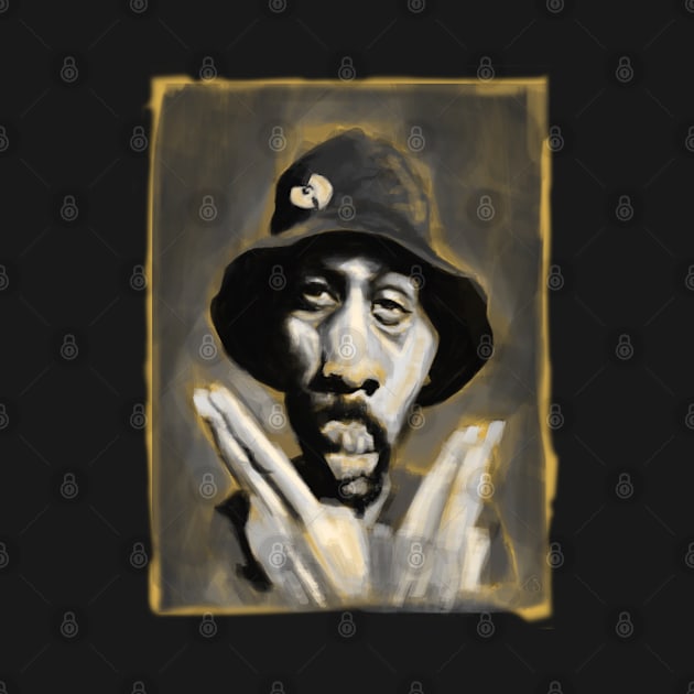 RZA Caricature JC by J Carlo 