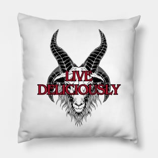 Live Deliciously Pillow