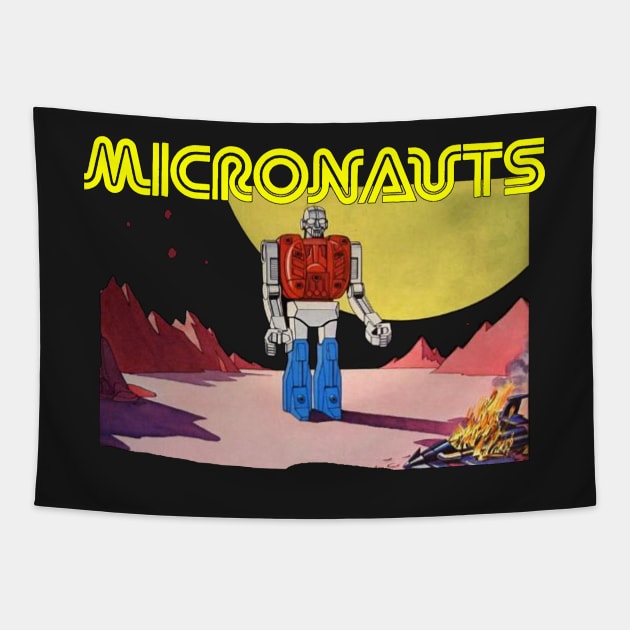 Biotron - Micronaut Tapestry by drquest