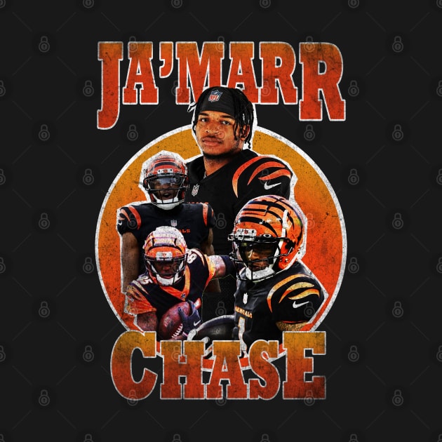 Jamarr Chase Tiger Players by GW ART Ilustration