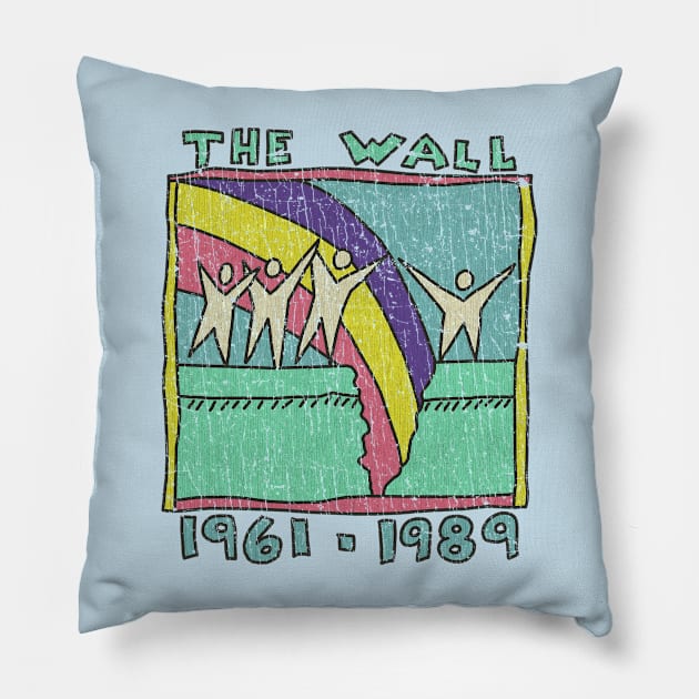 Fall of the Berlin Wall 1989 Pillow by JCD666