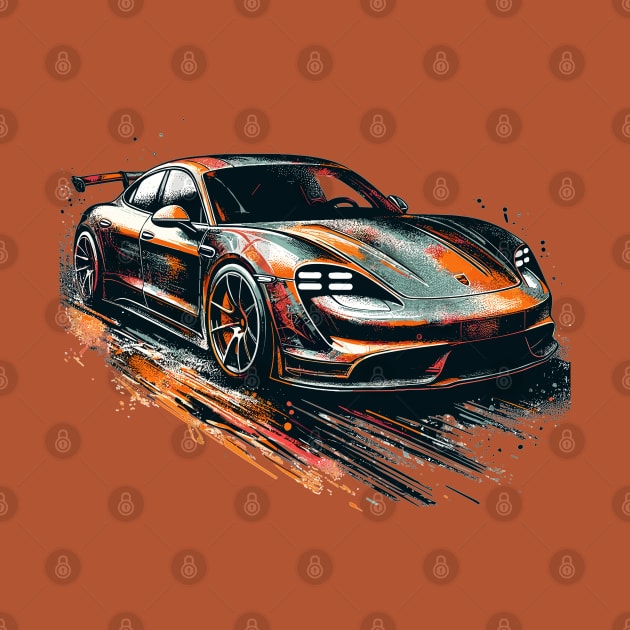 Porsche Taycan by Vehicles-Art